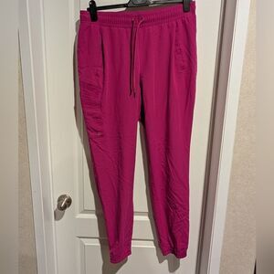 Vibrant Pink Jogger Pants
